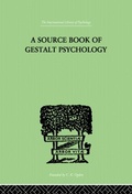 Bild: A Source Book Of Gestalt Psychology - Routledge