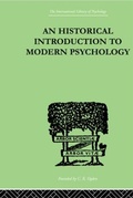 Bild: An Historical Introduction To Modern Psychology - Routledge