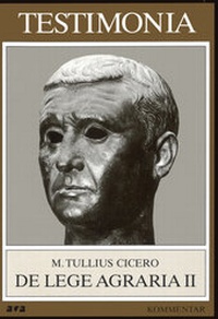 Abbildung von: Testimonia / Cicero, De lege agraria, Kommentar - Buchner, C.C.