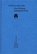 Cover: David Humes &auml;sthetische Kritik - Meiner