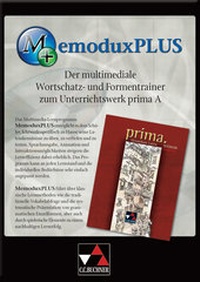 Abbildung von: Memodux Plus. Der multimedialie Wortschaft- und Formentrainer für... / MemoduxPLUS prima A - Buchner, C.C.