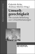Cover: Umweltgerechtigkeit - Juventa Verlag ein Imprint der Beltz Verlagsgruppe GmbH & Co. KG