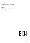 Cover: Schillers philosophische Weltansicht - Meiner