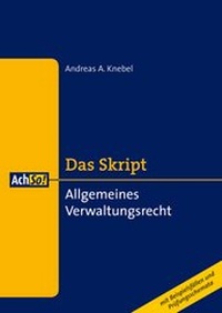 Abbildung von: Allgemeines Verwaltungsrecht und Verwaltungsprozessrecht - Bund-Verlag