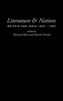 Cover: Literature and Nation - Routledge