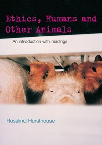 Enlarge image Cover: Ethics, Humans and Other Animals - Routledge