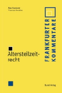 Abbildung von: Altersteilzeitrecht - Bund-Verlag