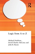 Cover: Logic from A to Z - Routledge