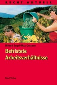 Abbildung von: Befristete Arbeitsverhältnisse - Bund-Verlag