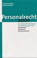 Cover: Personalrecht 2001 - Bund-Verlag