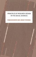 Cover: Principles of Research Design in the Social Sciences - Routledge