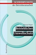 Cover: Betrieblicher Umweltschutz - Bund-Verlag