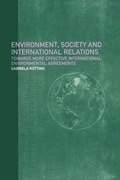 Cover: Environment, Society and International Relations - Routledge