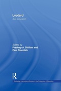 Cover: Lyotard - Routledge