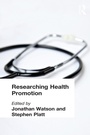 Cover: Researching Health Promotion - Routledge
