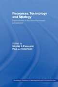 Cover: Resources, Technology and Strategy - Routledge