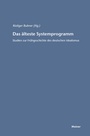 Cover: Das älteste Systemprogramm - Meiner