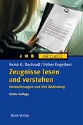 Cover: Zeugnisse lesen und verstehen - Bund-Verlag