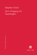 Cover: Vom Umgang mit Tautologien - Meiner