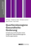 Cover: Quartiersbezogene Gesundheitsf&ouml;rderung - Beltz Juventa