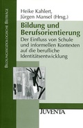 Cover: Bildung und Berufsorientierung - Juventa Verlag ein Imprint der Beltz Verlagsgruppe GmbH & Co. KG