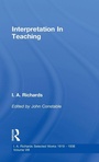 Cover: Interpretation In Teaching V 8 - Routledge