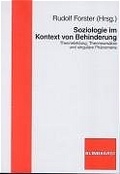 Cover: Soziologie im Kontext von Behinderung - Verlag Julius Klinkhardt