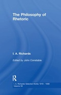 Cover: The Philosophy of Rhetoric V7 - Routledge