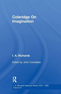 Enlarge image Cover: Coleridge On Imagination V 6 - Routledge