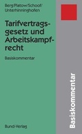 Cover: Tarifvertragsgesetz und Arbeitskampfrecht - Bund-Verlag