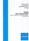 Cover: Erfolg oder Mi&szlig;erfolg? - Verlag Julius Klinkhardt