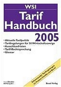 Abbildung von: WSI Tarifhandbuch 2005 - Bund-Verlag