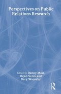 Cover: Perspectives on Public Relations Research - Routledge