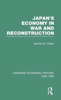 Cover: Japans Econ War&Reconstrct V 2 - Routledge