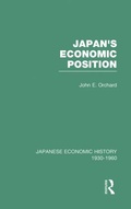 Cover: Japans Econ Position V 7 - Routledge
