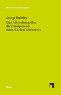 Cover: Eine Abhandlung &uuml;ber die Prinzipien der menschlichen Erkenntnis - Meiner