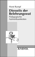 Cover: Diesseits der Belehrungswut - Juventa Verlag ein Imprint der Beltz Verlagsgruppe GmbH & Co. KG