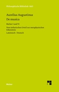 Cover: De musica - Meiner