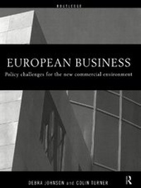 Enlarge image Cover: European Business - Routledge