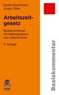 Cover: Arbeitszeitgesetz - Bund-Verlag