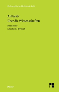 Abbildung von: Über die Wissenschaften - Meiner