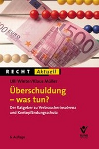 Abbildung von: Überschuldung - was tun? - Bund-Verlag