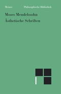 Cover: &Auml;sthetische Schriften - Meiner
