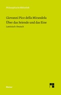 Cover: &Uuml;ber das Seiende und das Eine - Meiner