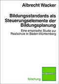Cover: Bildungsstandards als Steuerungselemente der Bildungsplanung - Verlag Julius Klinkhardt