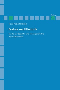 Enlarge image Cover: Redner und Rhetorik - Meiner