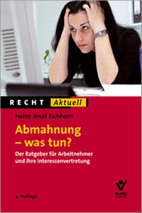 Abbildung von: Abmahnung - was tun? - Bund-Verlag