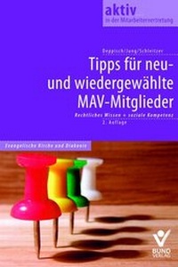 Bild vergrößern Bild: Tipps für neu- und wiedergewählte MAV-Mitglieder - Bund-Verlag