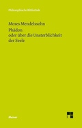Cover: Ph&auml;don oder &uuml;ber die Unsterblichkeit der Seele - Meiner