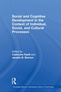 Enlarge image Cover: Social and Cognitive Development in the Context of Individual, Social, and Cultural Processes - Routledge